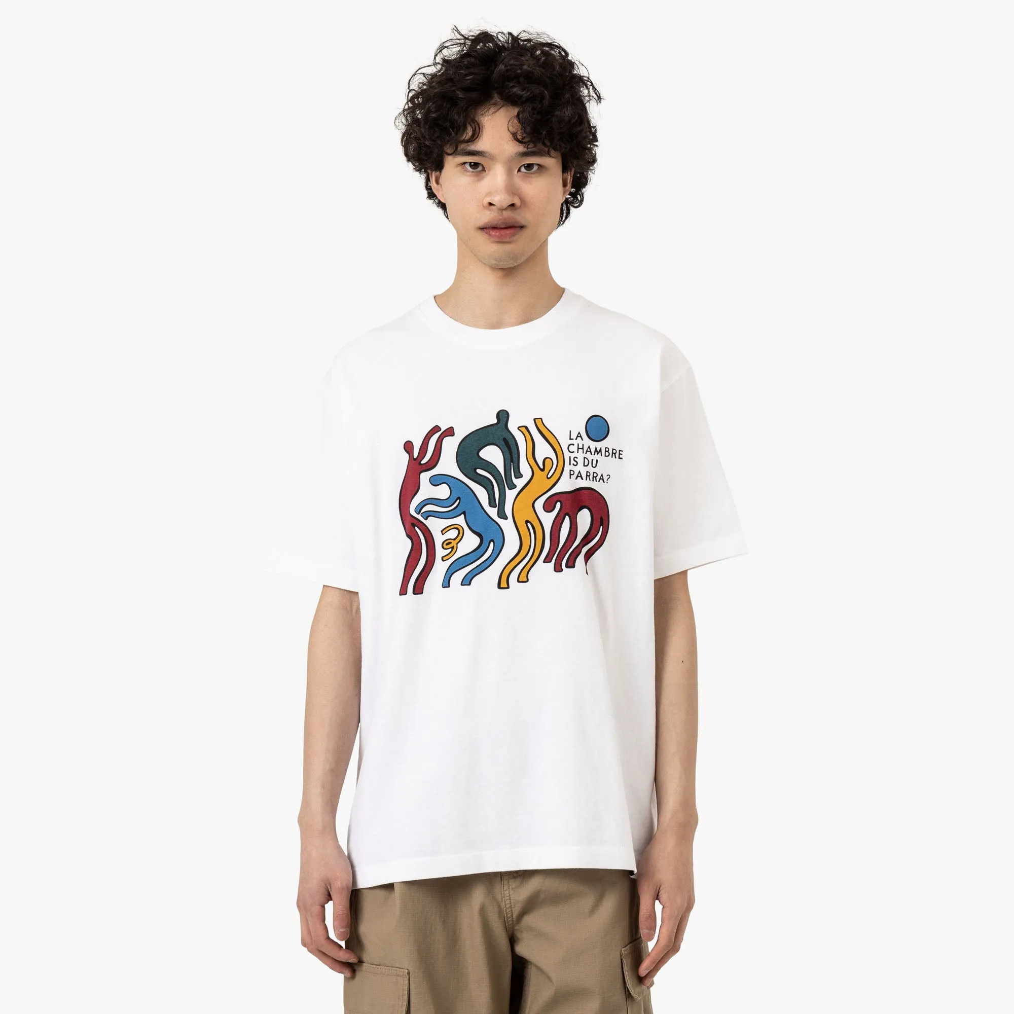 von Parra La Chambre Nuit T-Shirt Weiß