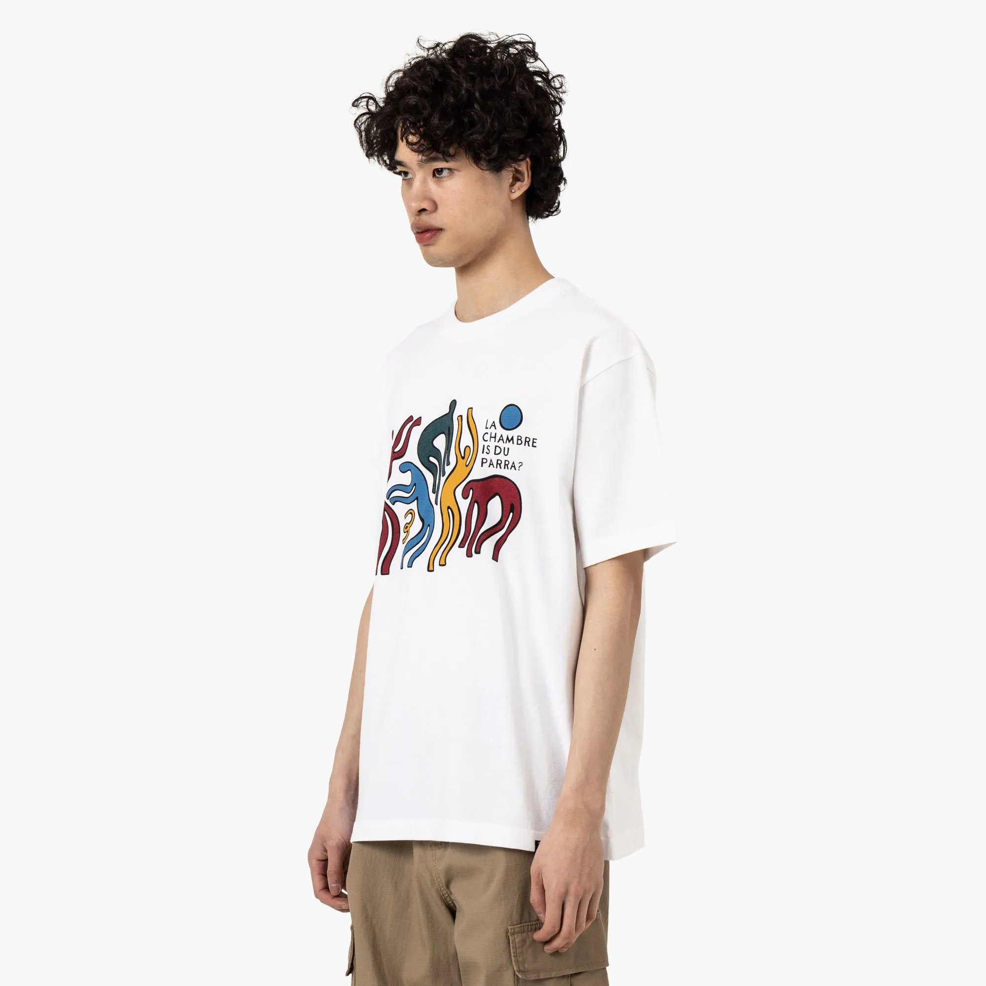 von Parra La Chambre Nuit T-Shirt Weiß