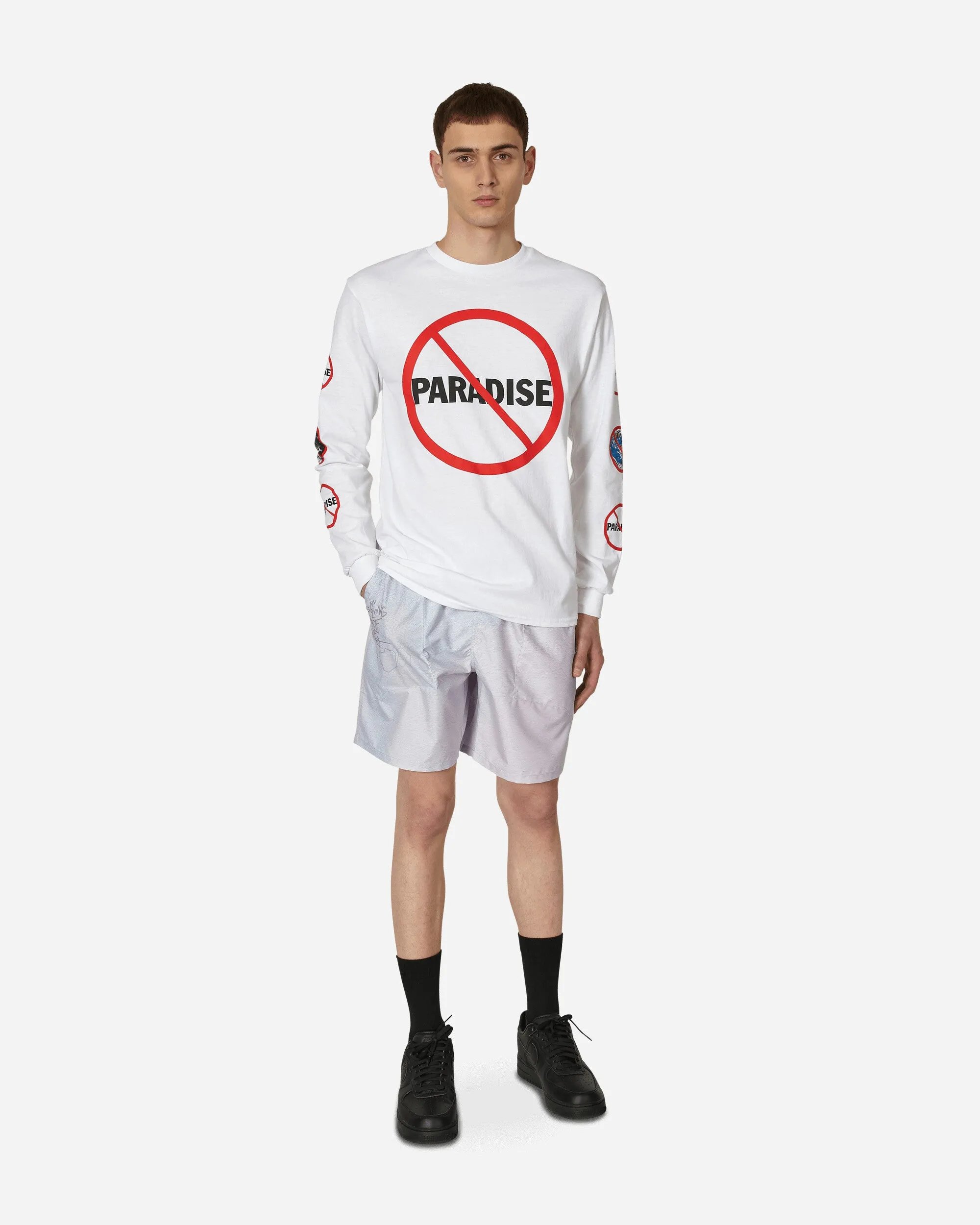 Cali DeWitt Langarm T-Shirt Weiß