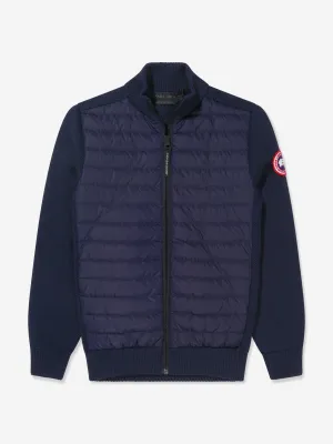 Canada Goose Kids Hybridge Strick-Daunenjacke