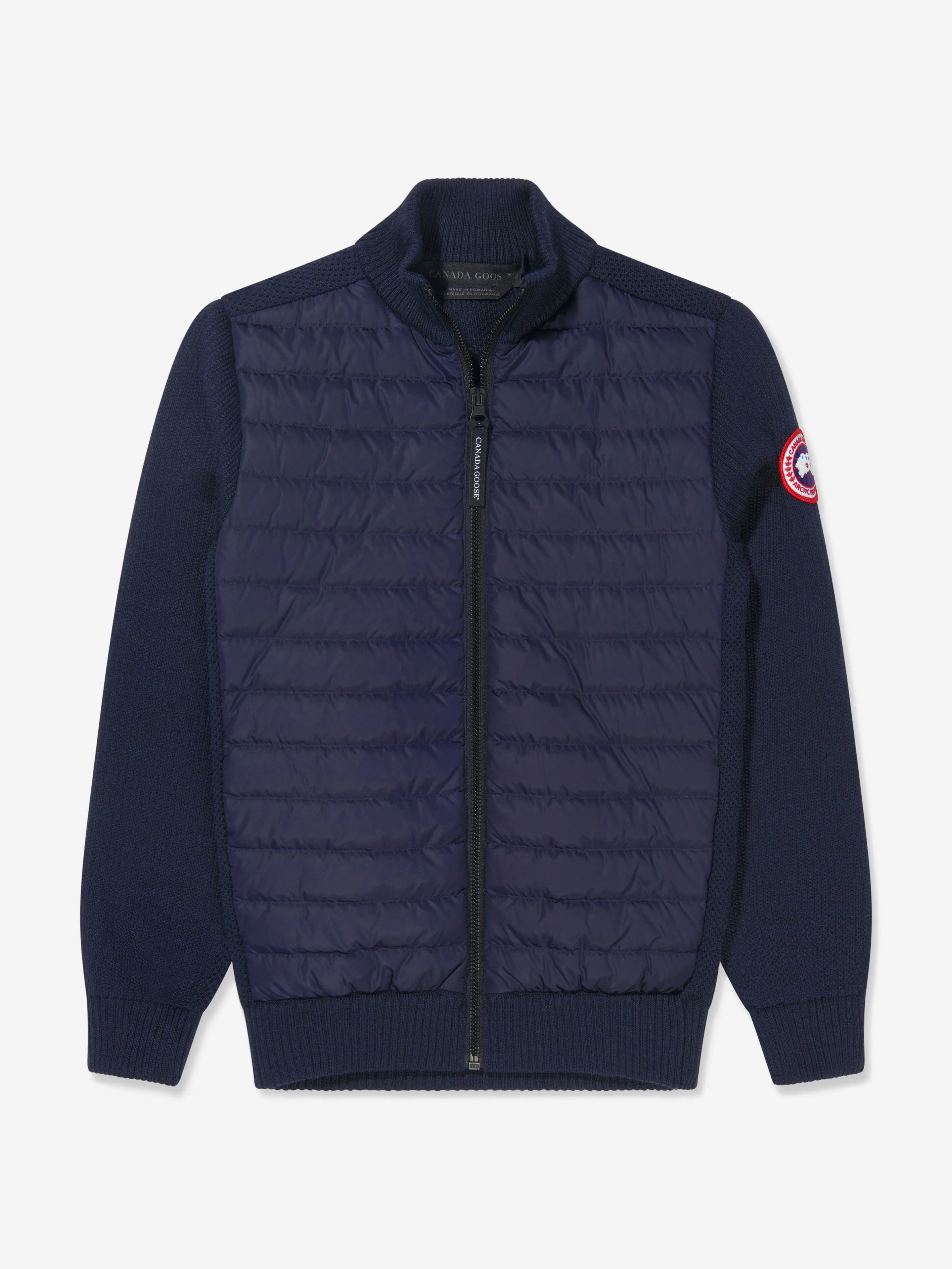 Canada Goose Kids Hybridge Strick-Daunenjacke