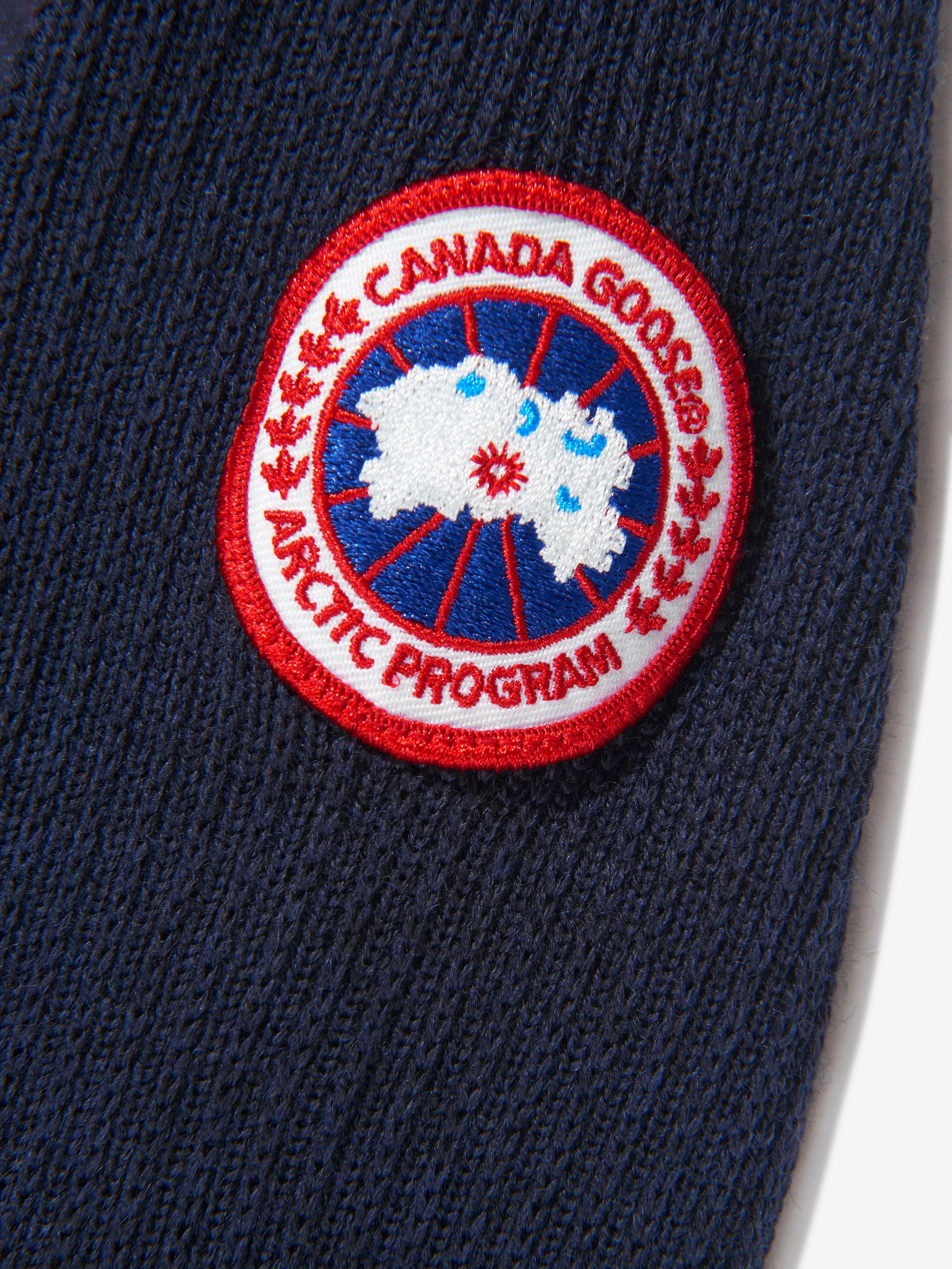 Canada Goose Kids Hybridge Strick-Daunenjacke