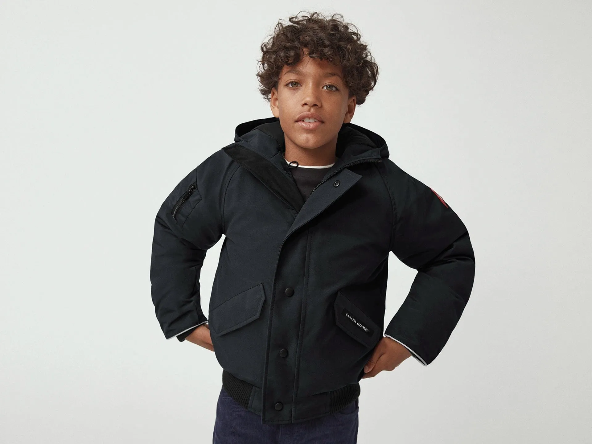 Canada Goose Kids Rundle Daunen Bomberjacke