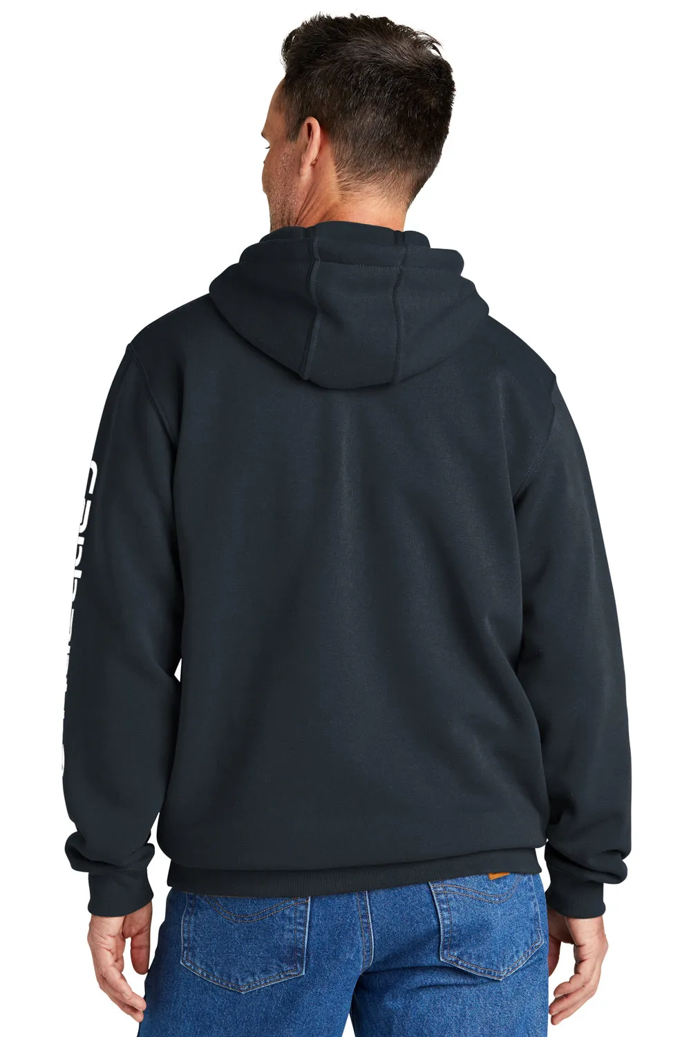 Carhartt Herren Kapuzenpullover mit Kangaroo-Tasche - Neu in Marineblau