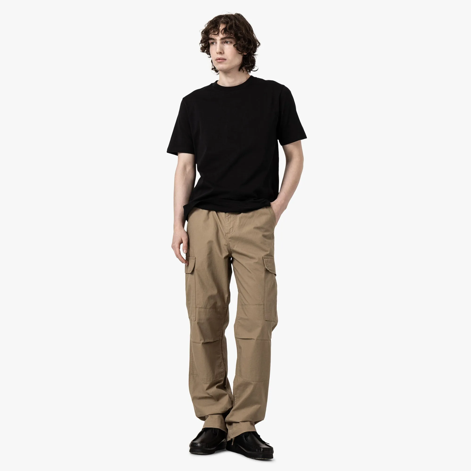 Carhartt WIP Basis T-Shirt / Schwarz