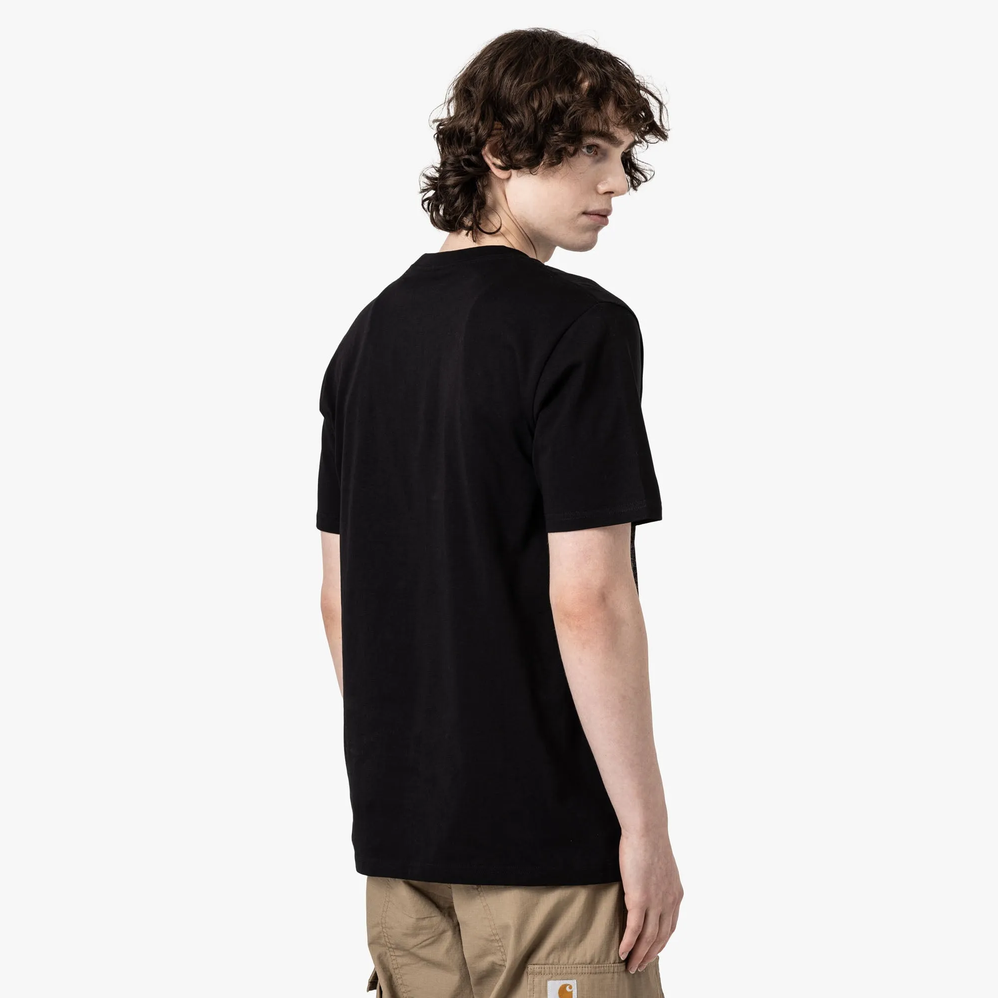 Carhartt WIP Basis T-Shirt / Schwarz