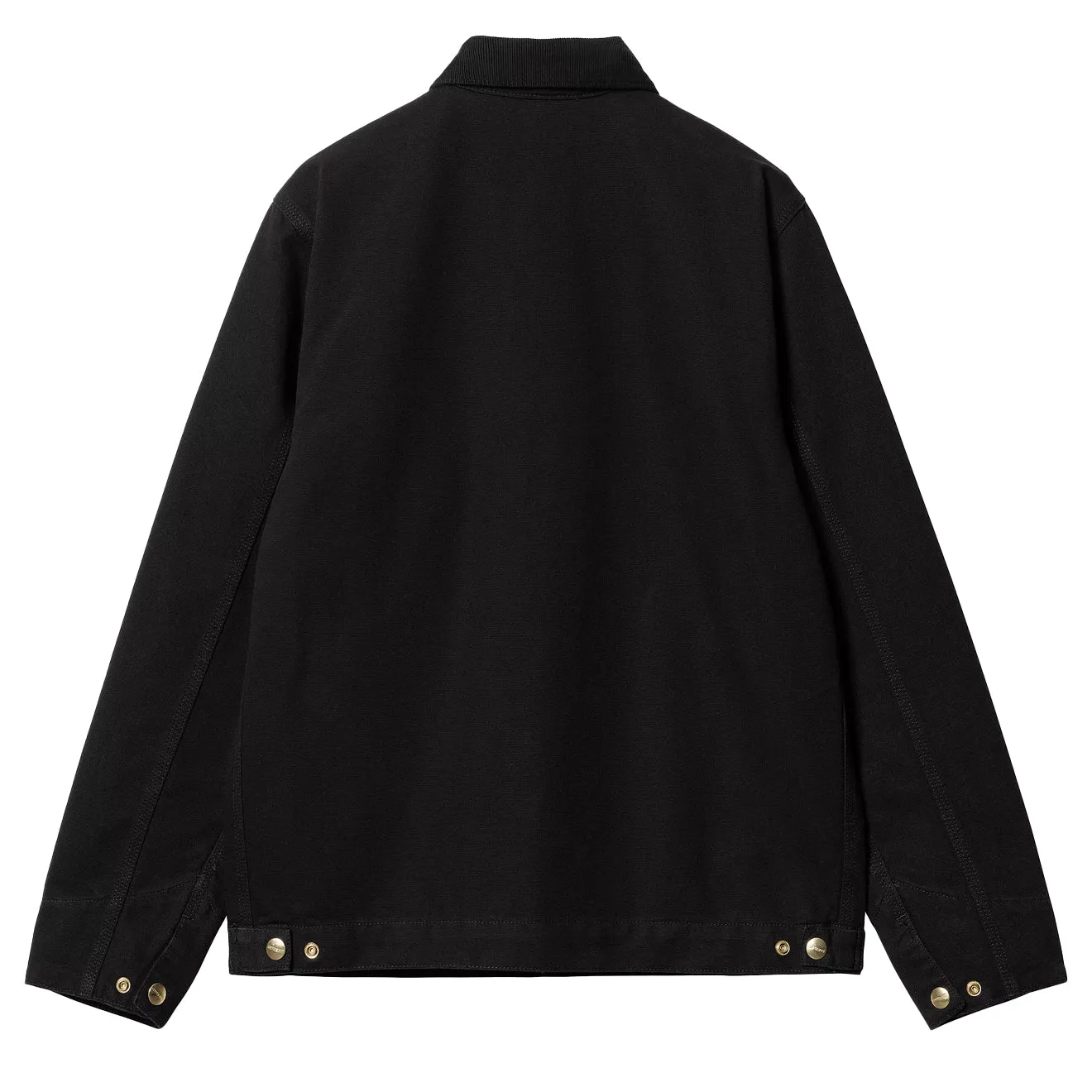 Carhartt WIP Detroit Jacke Schwarz / Schwarz Gewaschen