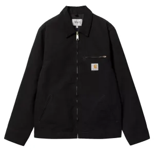 Carhartt WIP Detroit Jacke Schwarz / Schwarz Gewaschen