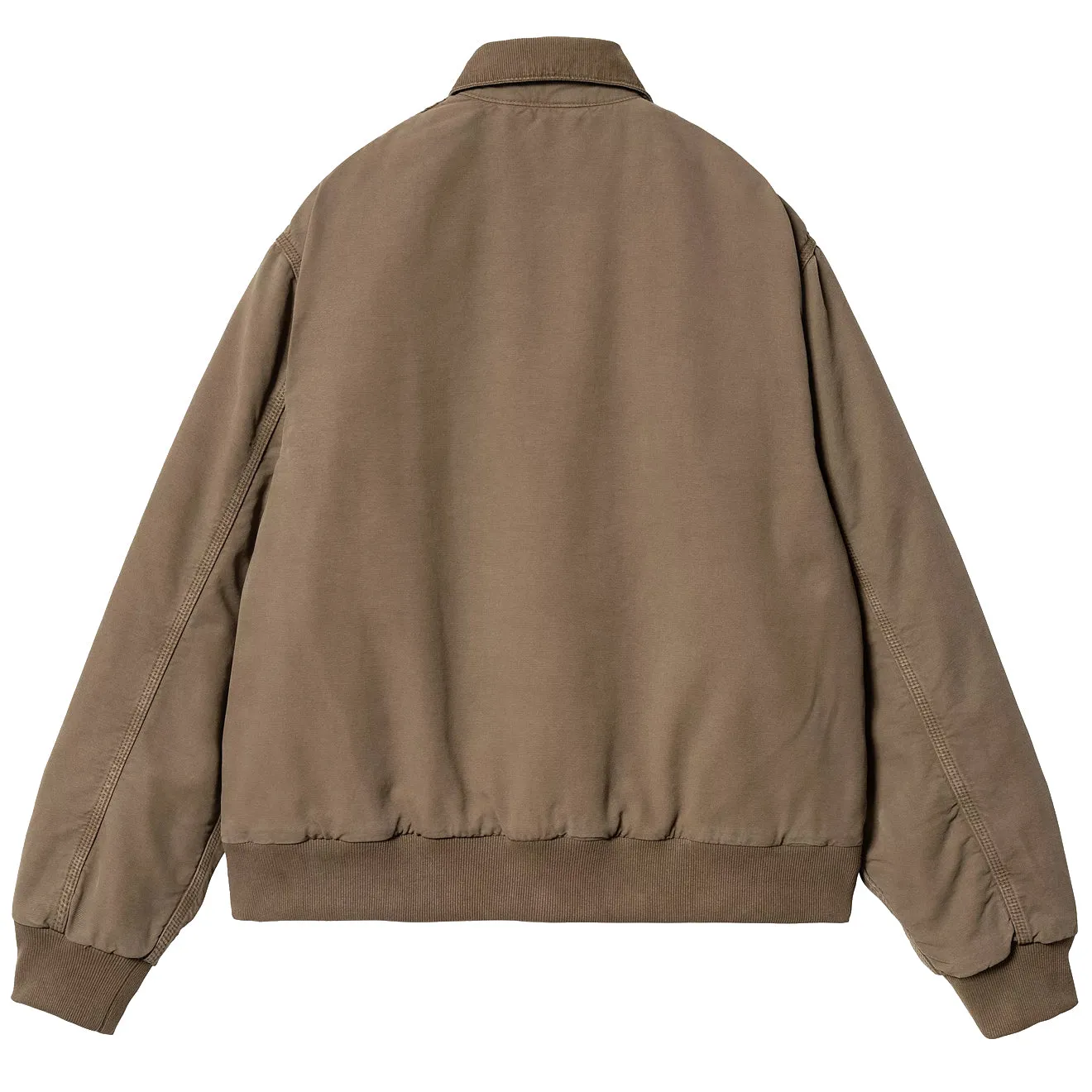 Carhartt WIP Stanton Jacke Schokolade / Schokoladenfarben Stein gefärbt