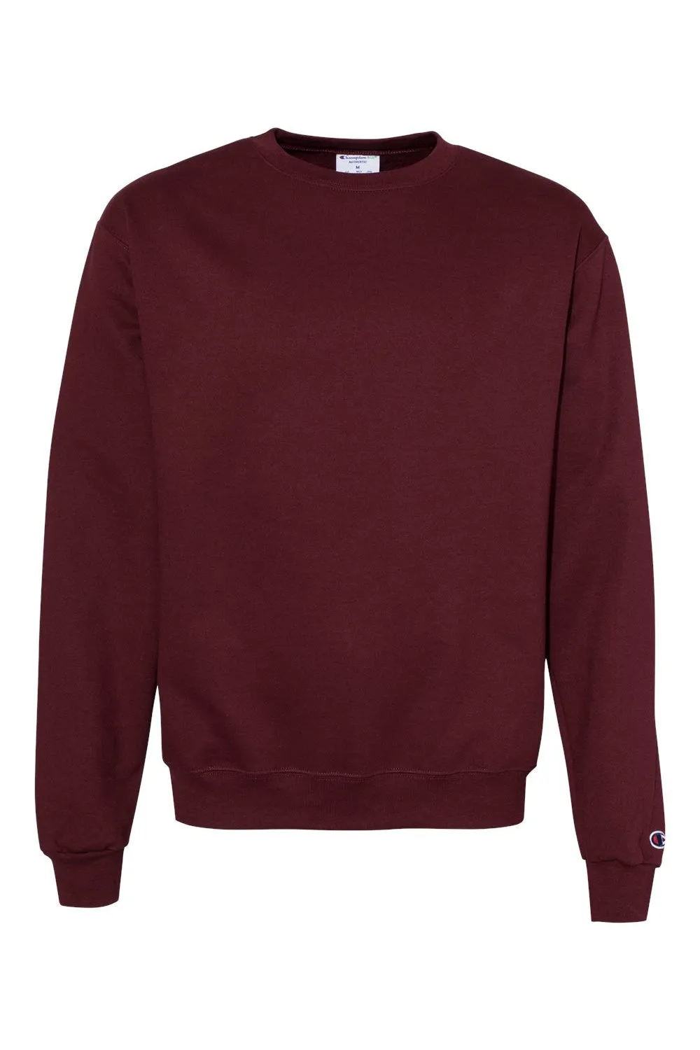 Champion Herren Double Dry Eco Feuchtigkeitstransport Fleece Crewneck Sweatshirt - Kastanienbraun