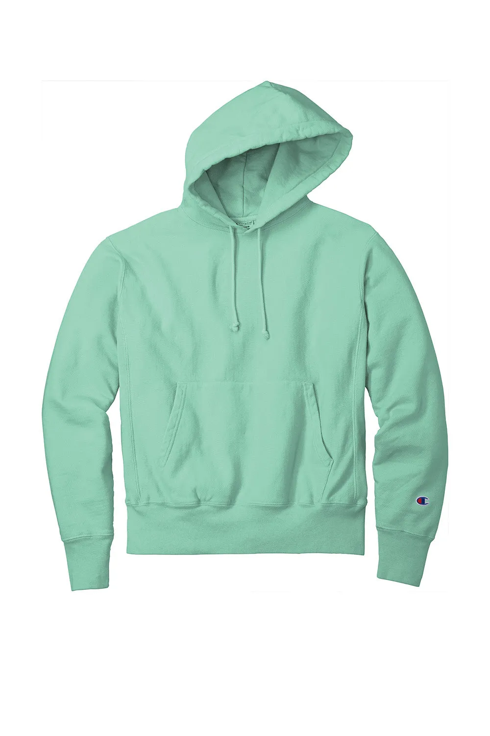 Champion Herren Reverse Weave Garment Dyed Kapuzenpullover mit Kangaroo-Tasche - Blasses Seegrün