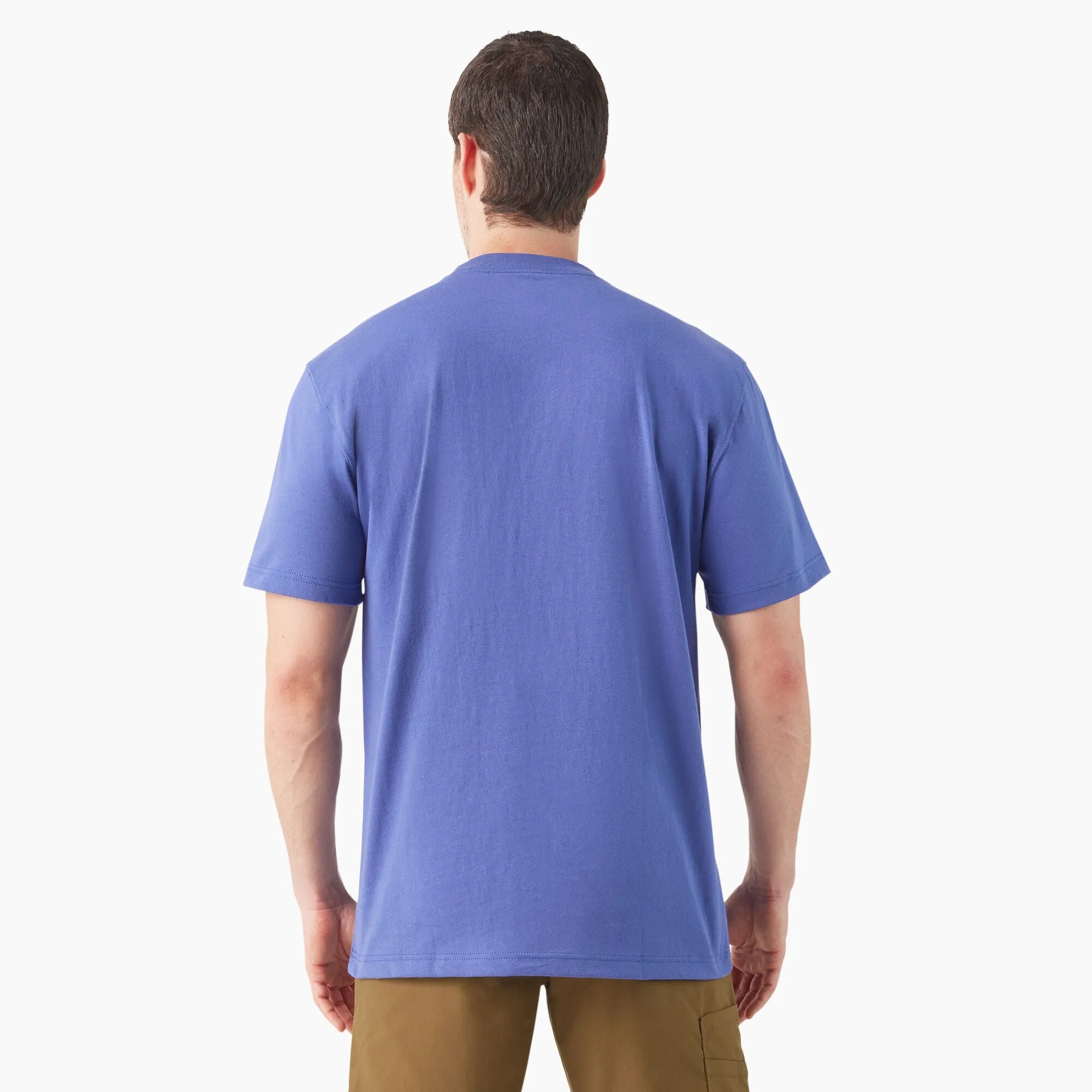 Kleidung Dickies Schweres Crewneck T-Shirt - Skipper Blau