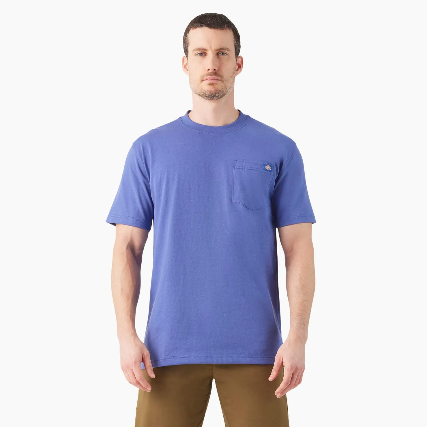 Kleidung Dickies Schweres Crewneck T-Shirt - Skipper Blau