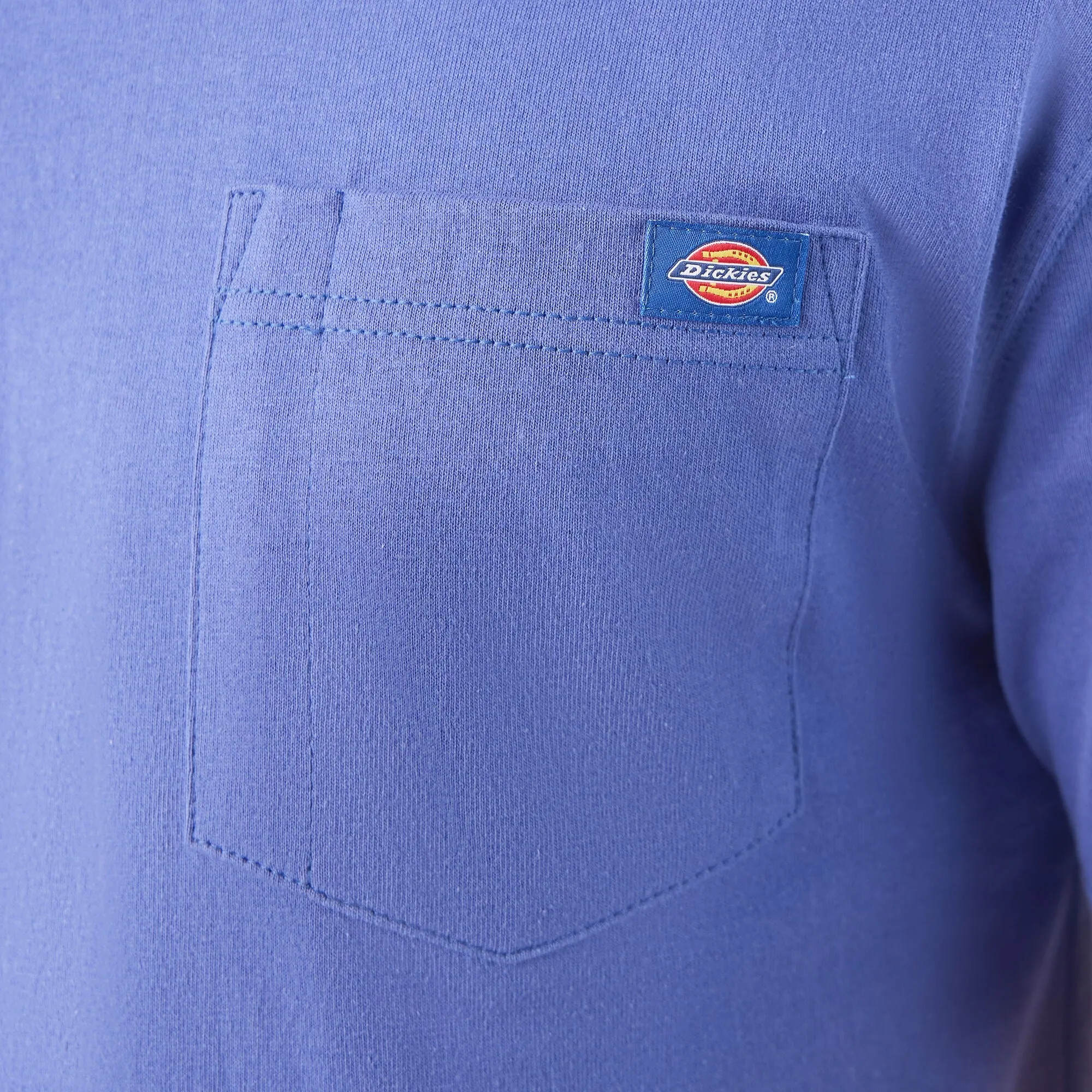 Kleidung Dickies Schweres Crewneck T-Shirt - Skipper Blau