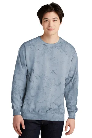 Comfort Colors Herren Color Blast Rundhalspullover - Ozeanblau