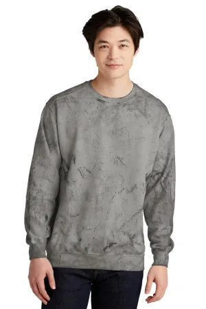 Comfort Colors Herren Color Blast Rundhalspullover - Rauchgrau