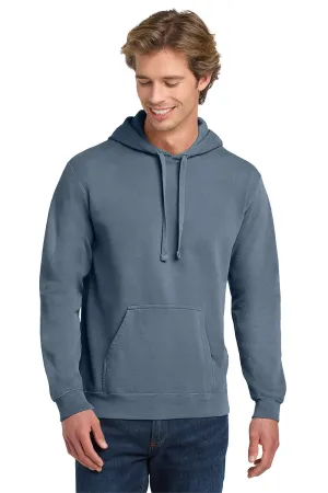 Comfort Colors Herren Kapuzenpullover mit Kangaroo-Tasche - Blue Jean