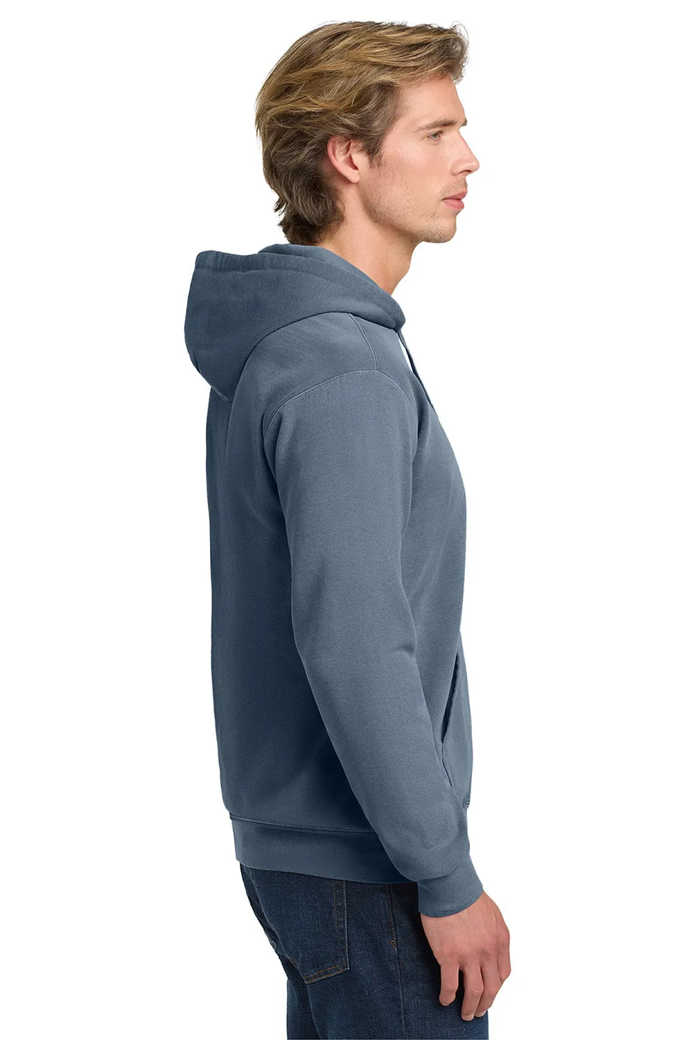 Comfort Colors Herren Kapuzenpullover mit Kangaroo-Tasche - Blue Jean