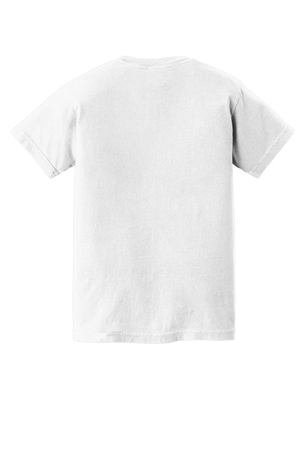 Comfort Colors Jugend Kurzarm Rundhals T-Shirt - Weiß