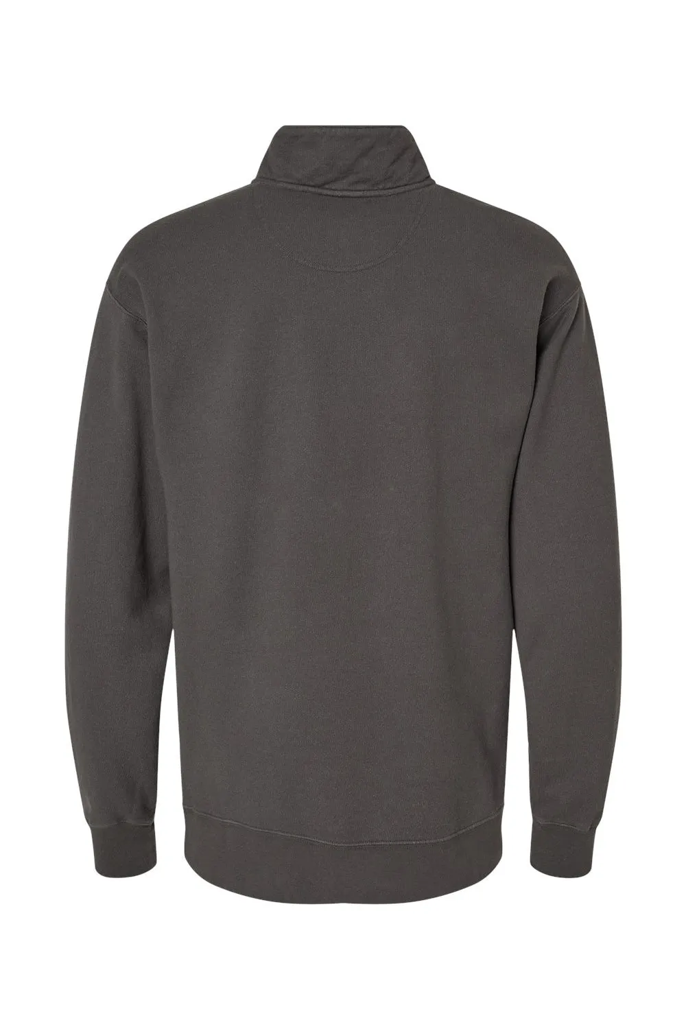 ComfortWash von Hanes Herren 1/4-Zip Sweatshirt - Eisenbahngrau