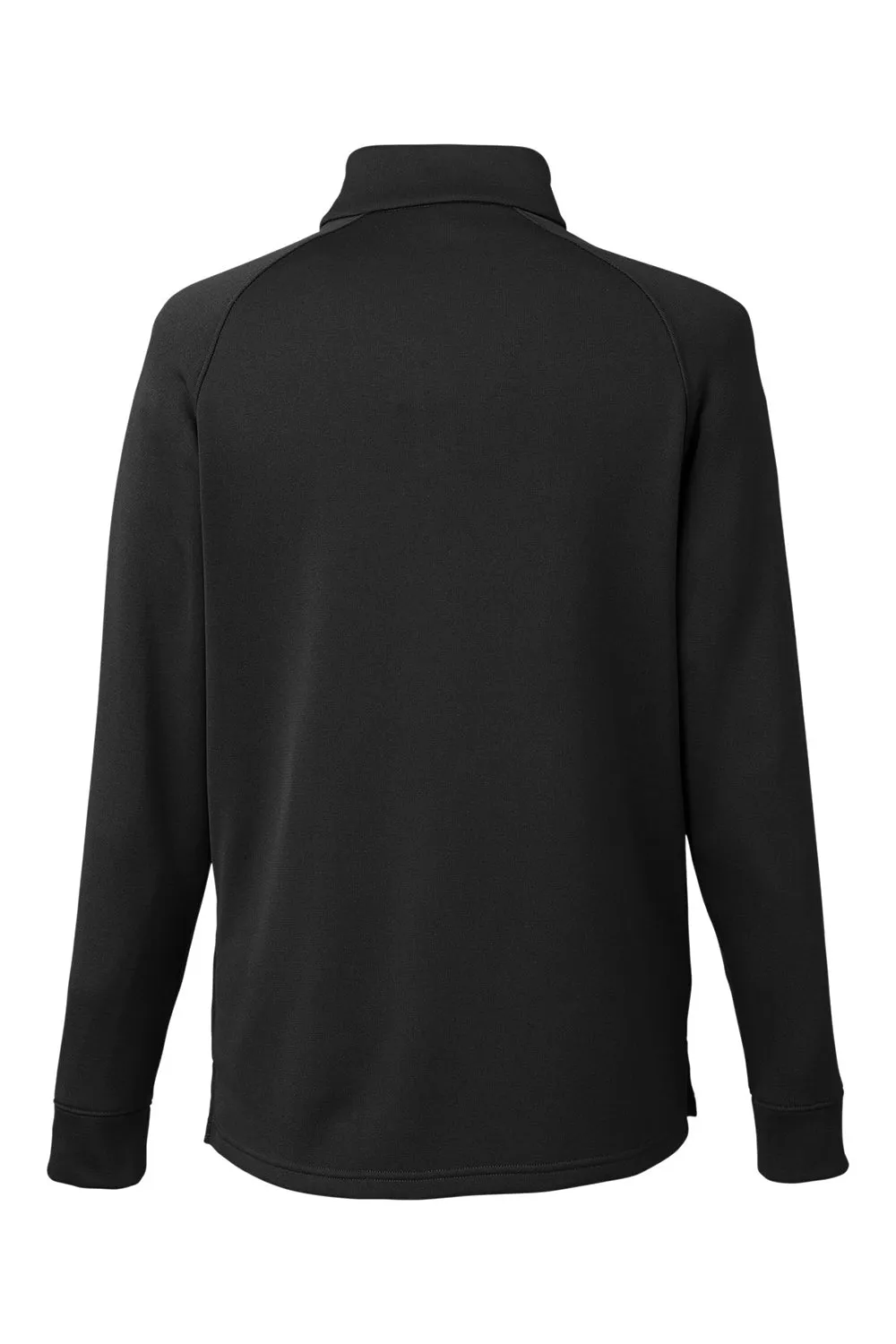 Core 365 Herren Fusion ChromaSoft Anti-Static Fleece 1/4-Zip Sweatshirt mit Tasche - Schwarz