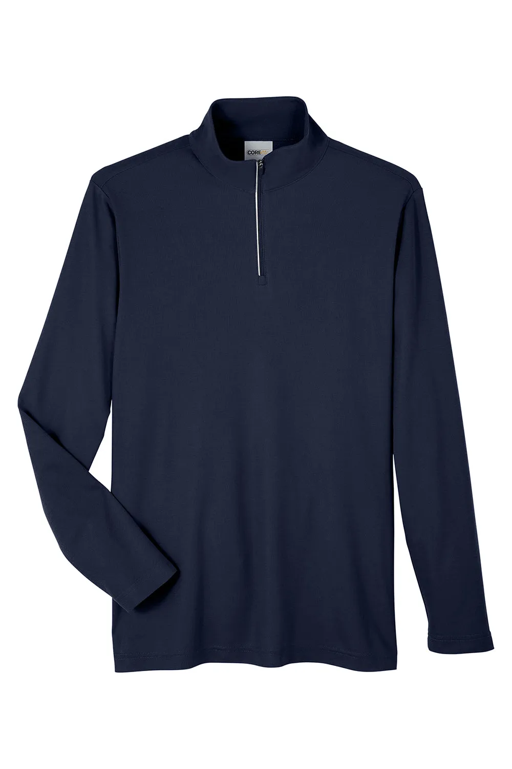 Core 365 Herren Fusion ChromaSoft Performance Feuchtigkeitstransportierendes Piqué 1/4-Zip Sweatshirt - Klassisches Marineblau