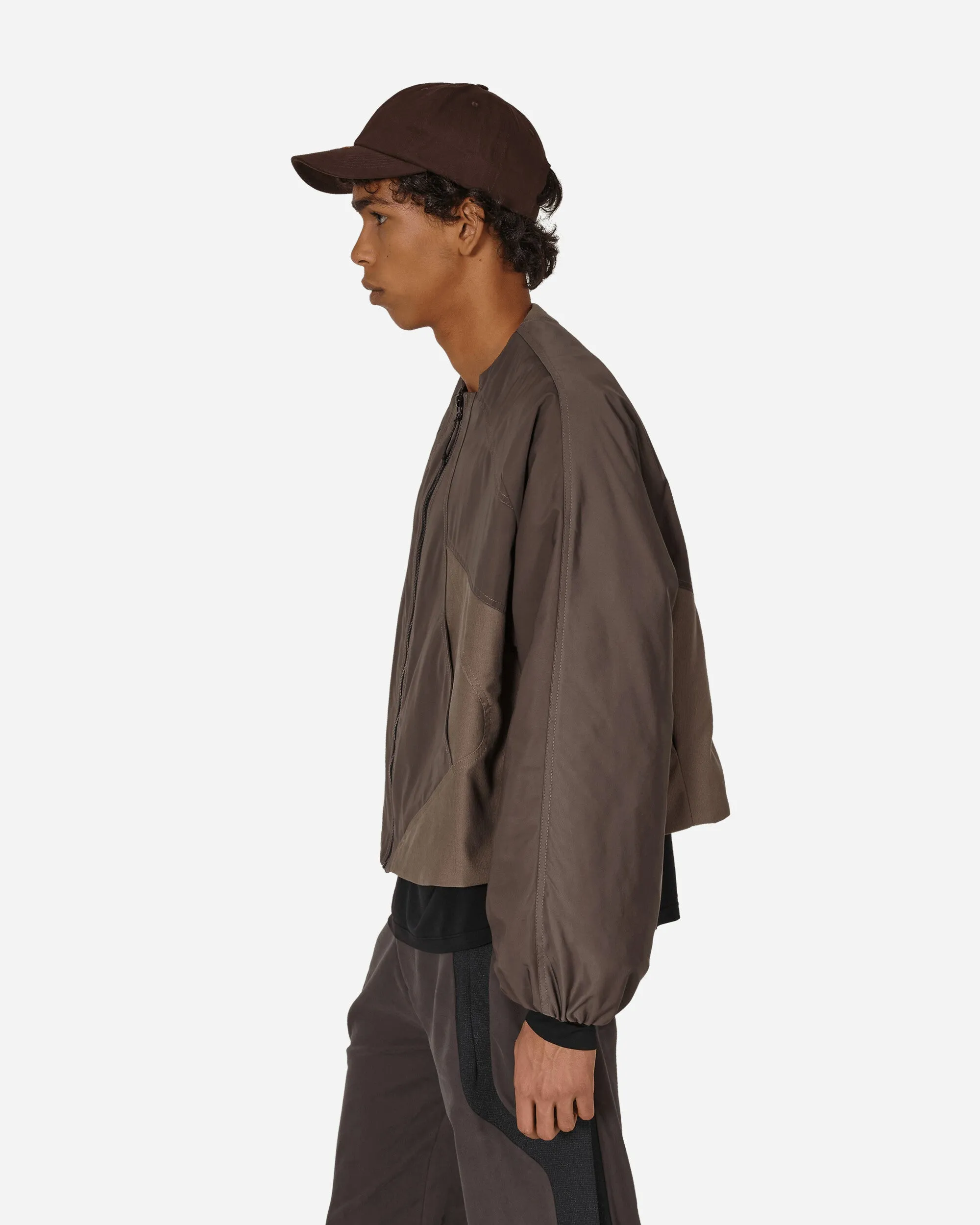 Cropped Jacket Dunkelgrau