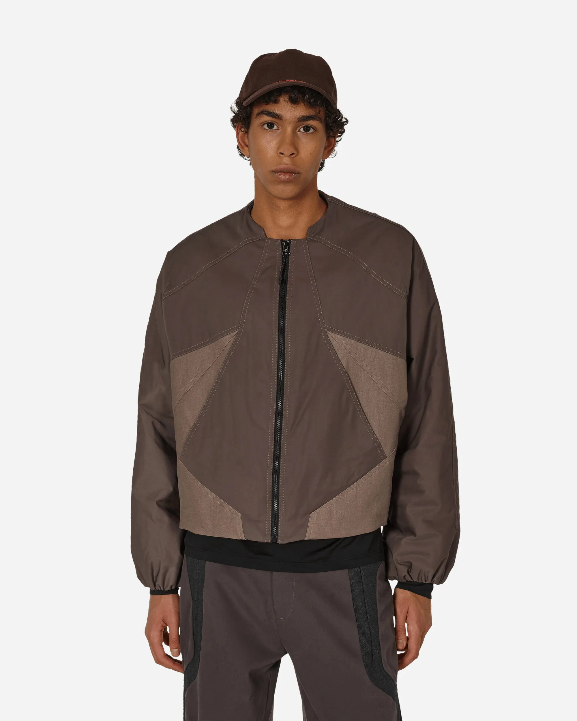 Cropped Jacket Dunkelgrau