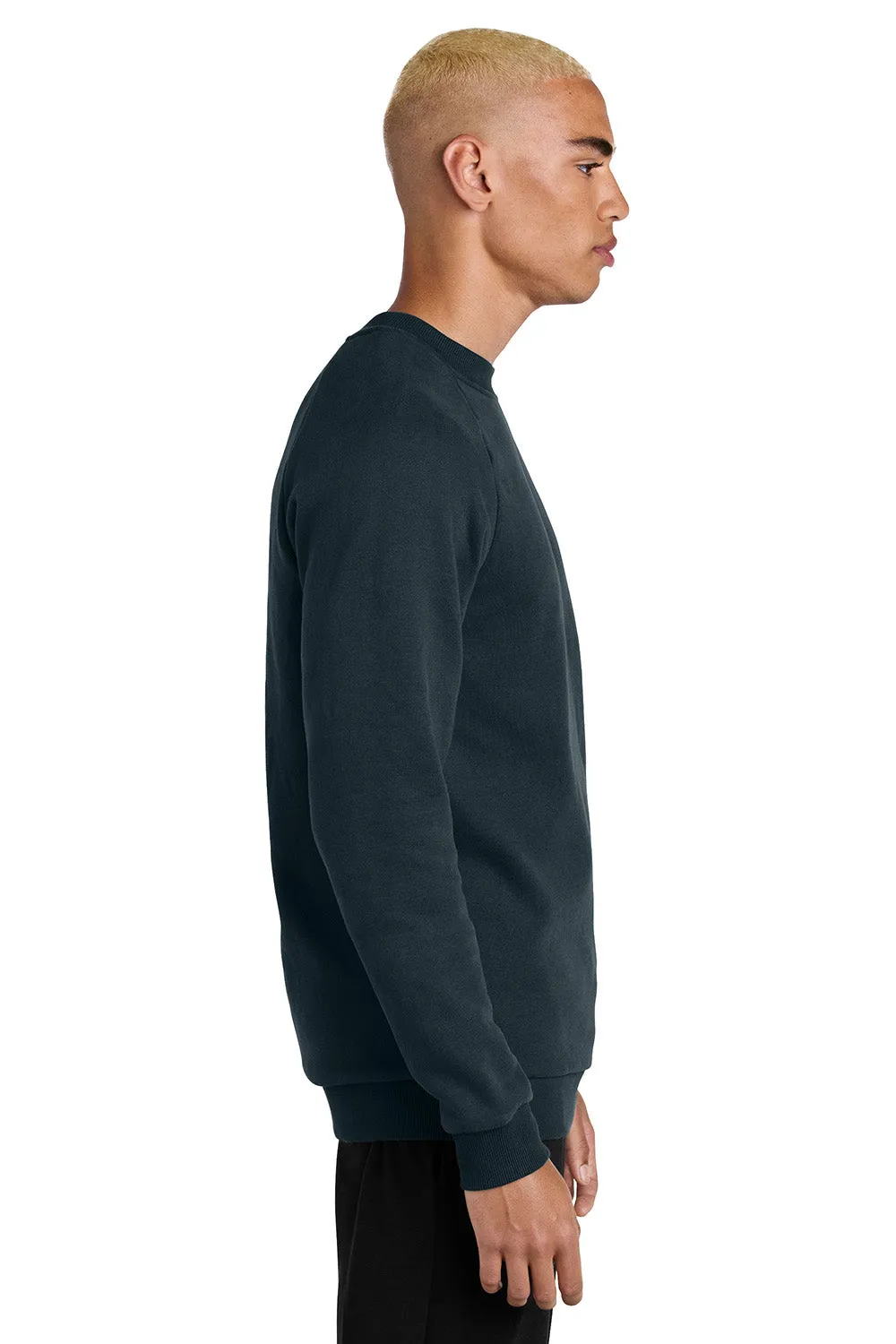 District Mens Cloud Fleece Crewneck Sweatshirt - Neues Marineblau