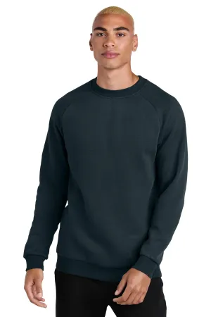 District Mens Cloud Fleece Crewneck Sweatshirt - Neues Marineblau