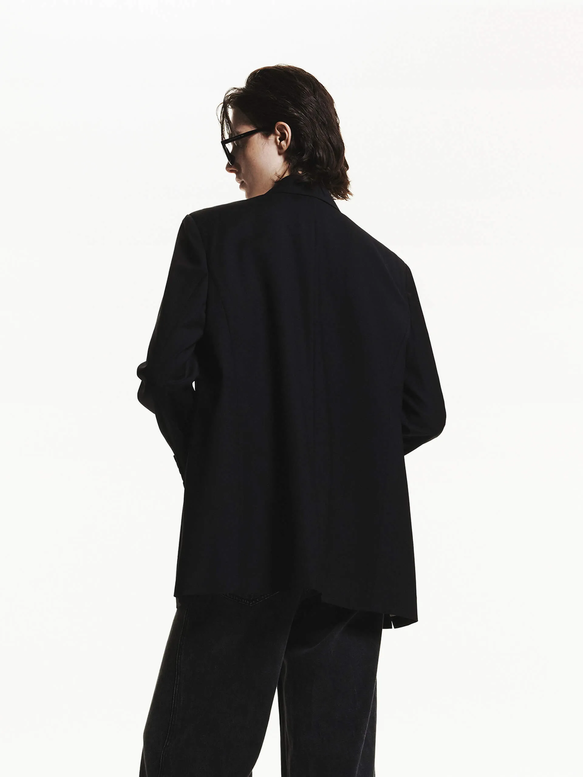 Doppelreihiger Maßschneider-Blazer