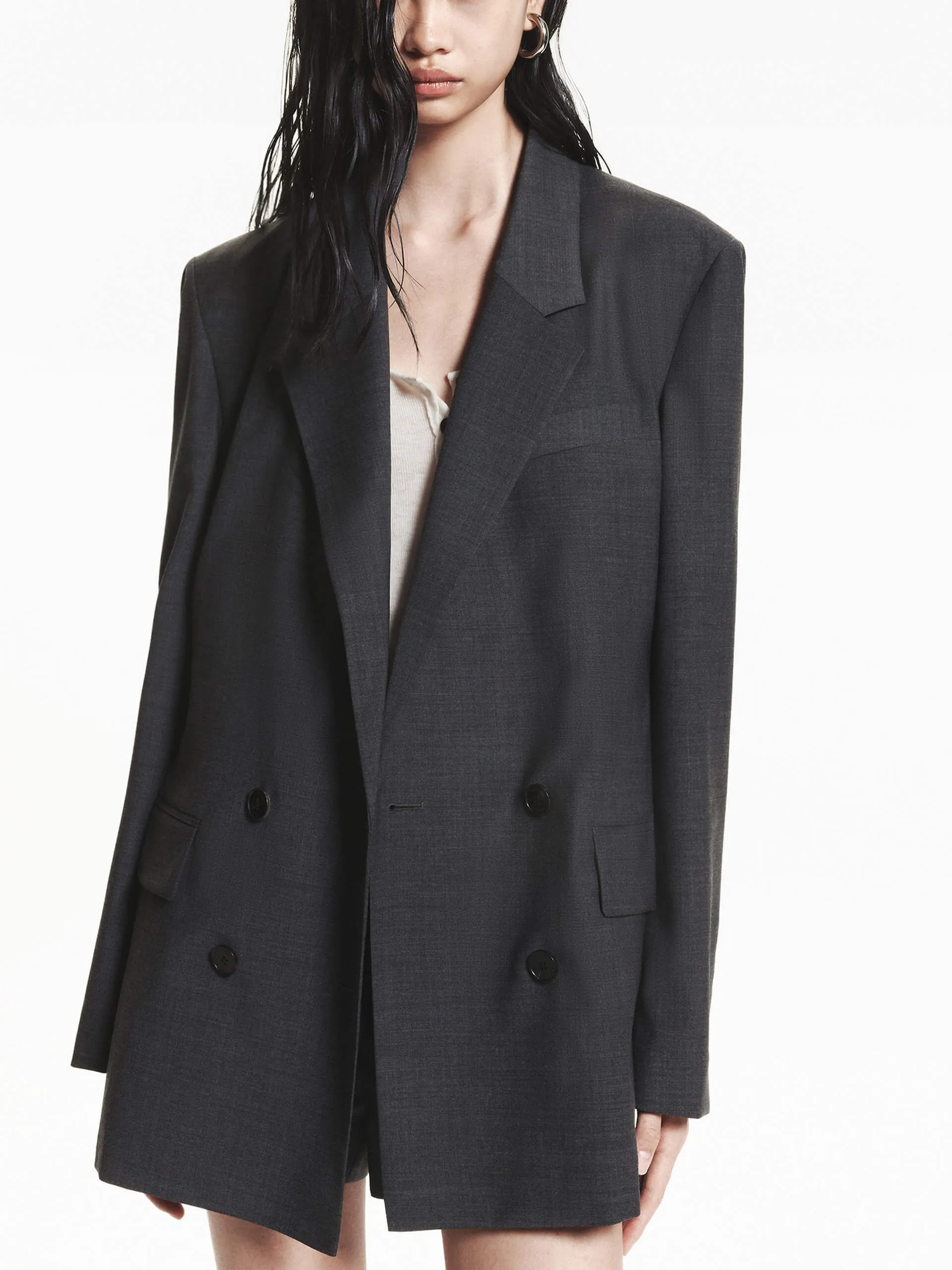 Doppelreihiger Maßschneider-Blazer