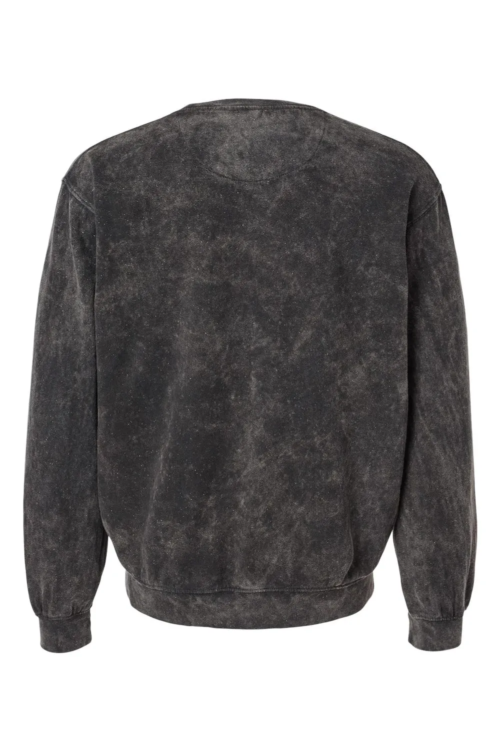 Dyenomite Herren Premium Fleece Mineral Wash Crewneck Sweatshirt - Grau Mineral Wash