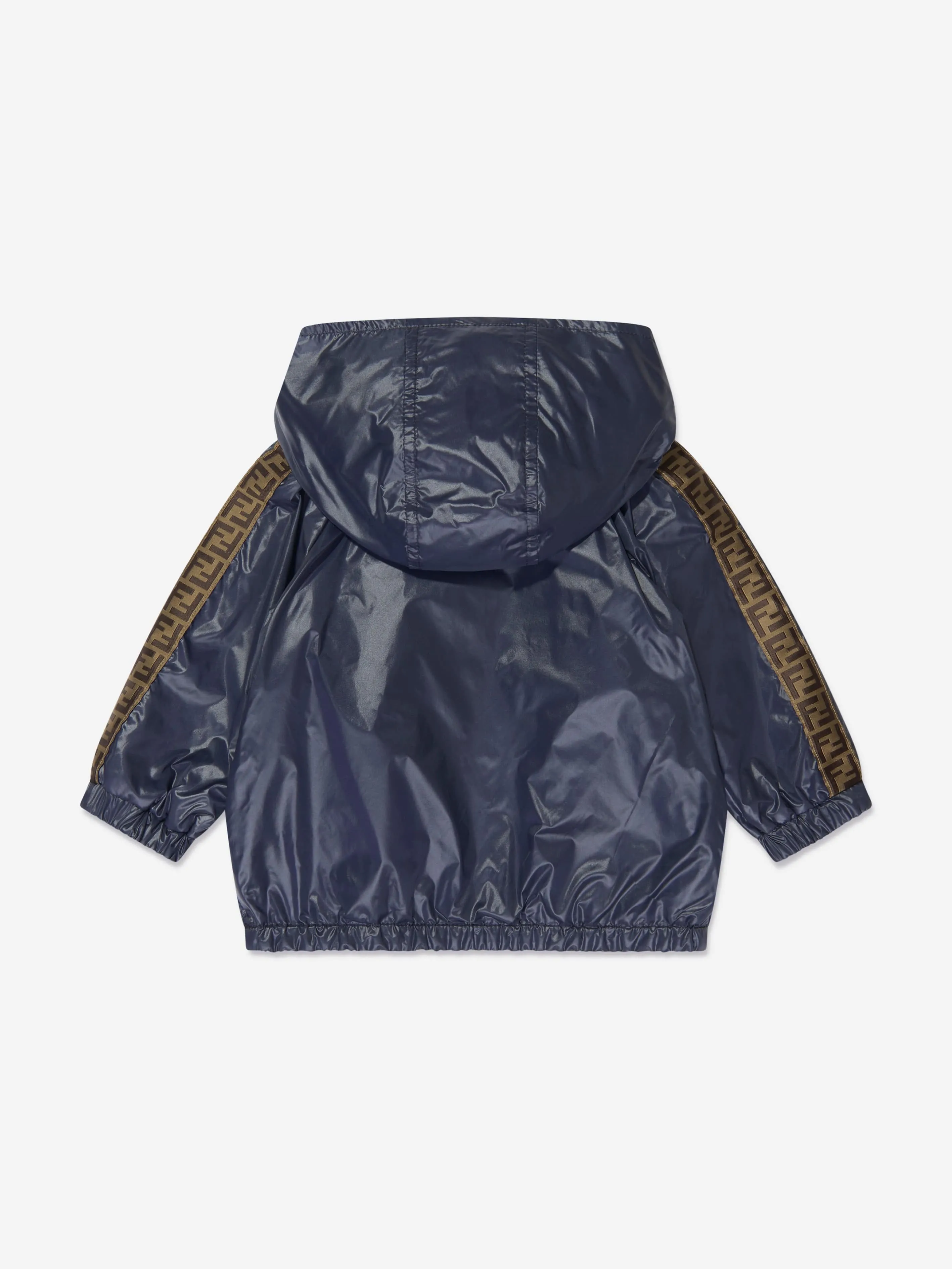 Fendi Baby Boys Reversible FF K-Way Jacke in Blau