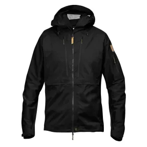 Fjällräven Keb Eco-Shell Jacke Schwarz