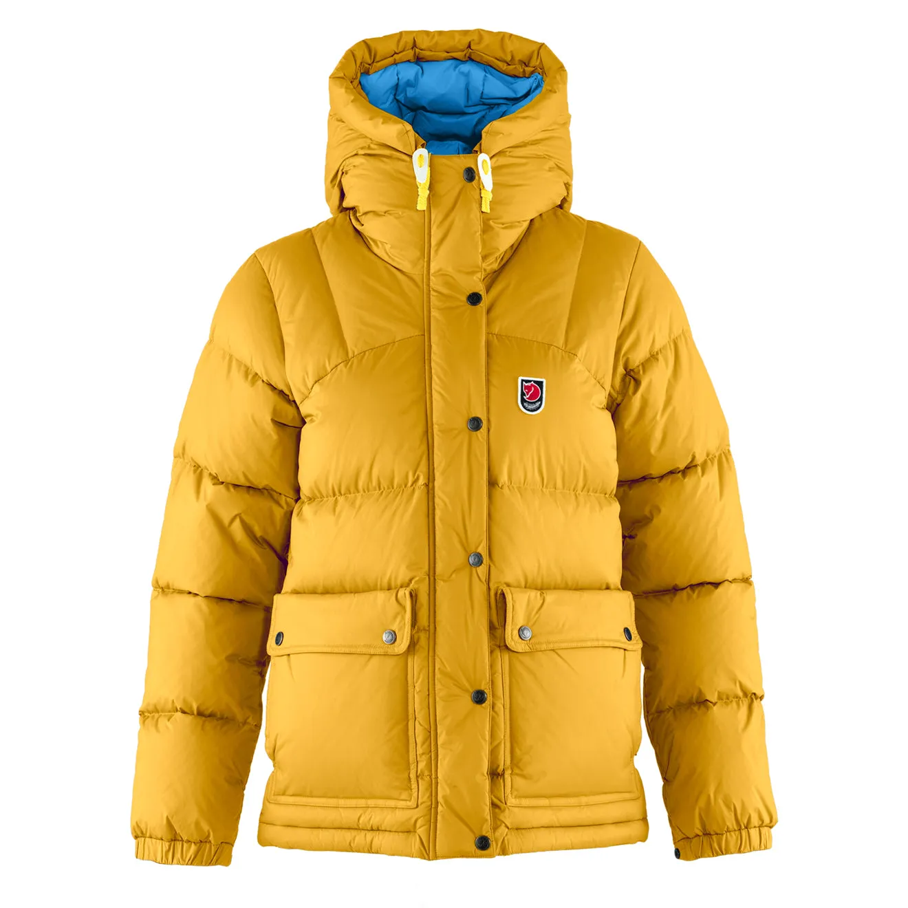 Fjallraven Damen Expedition Down Lite Jacket Senfgelb / UN Blau