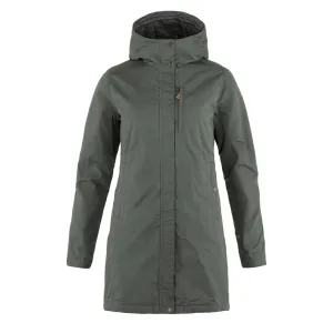 Fjallraven Damen Kiruna gefütterte Parka Basalt