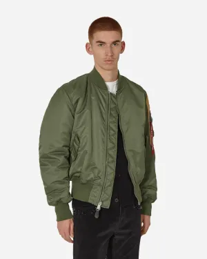 fragment design x Alpha Industries Nylon MA-1 Jacke Khaki