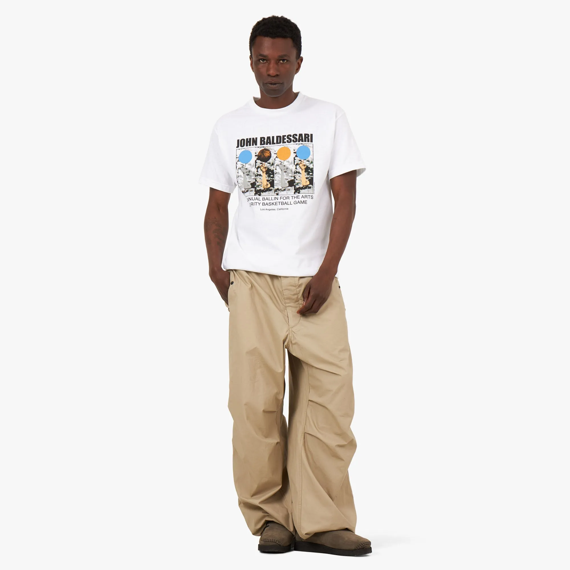 Full Court Press Baldesarri T-Shirt / Weiß