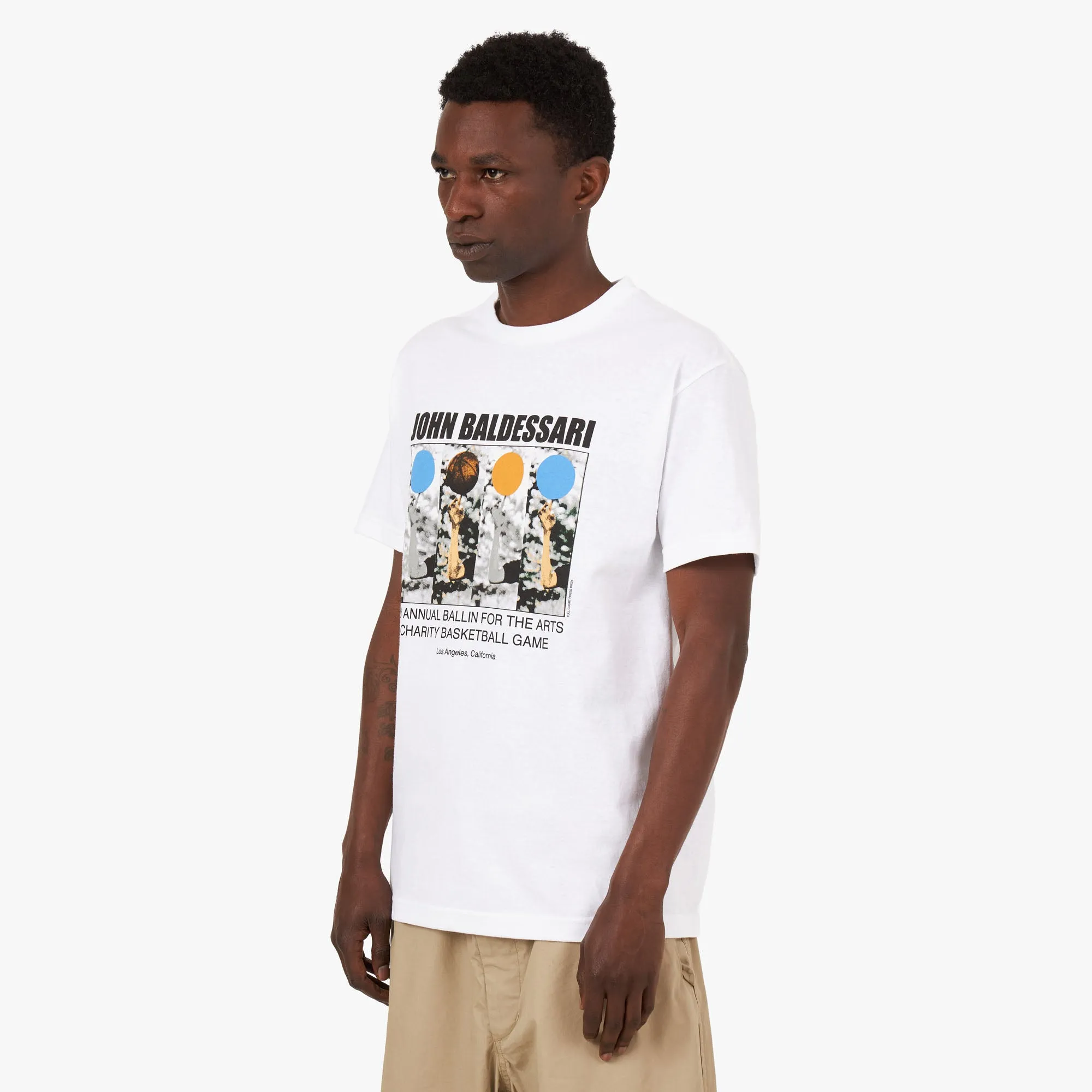 Full Court Press Baldesarri T-Shirt / Weiß