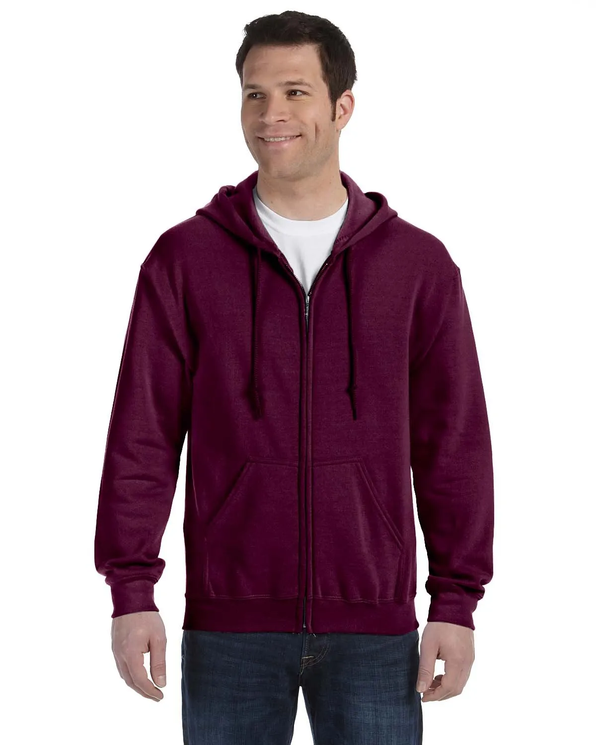Gildan G186 Erwachsene Heavy Blend 50/50 Kapuzenpullover mit Reißverschluss