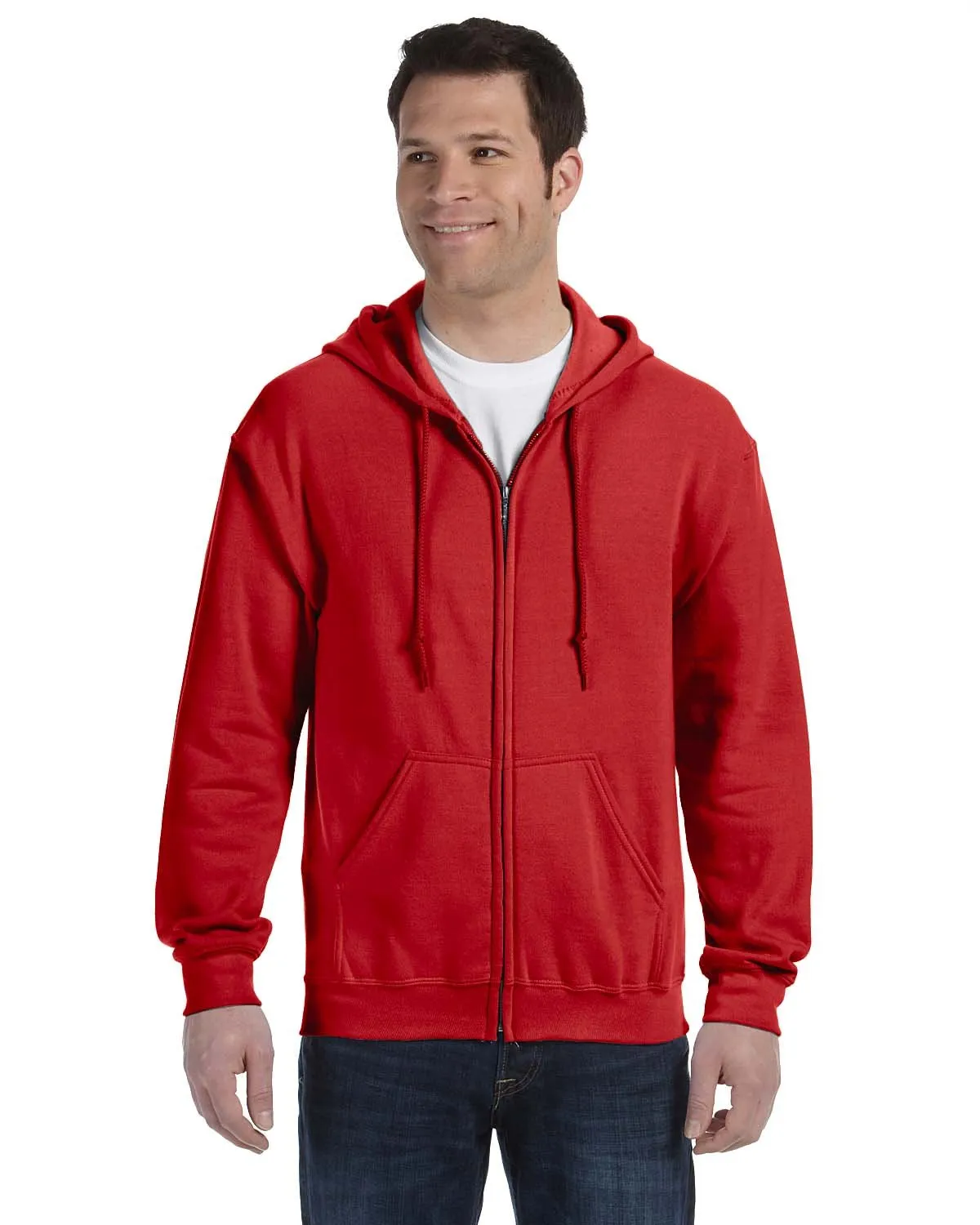 Gildan G186 Erwachsene Heavy Blend 50/50 Kapuzenpullover mit Reißverschluss