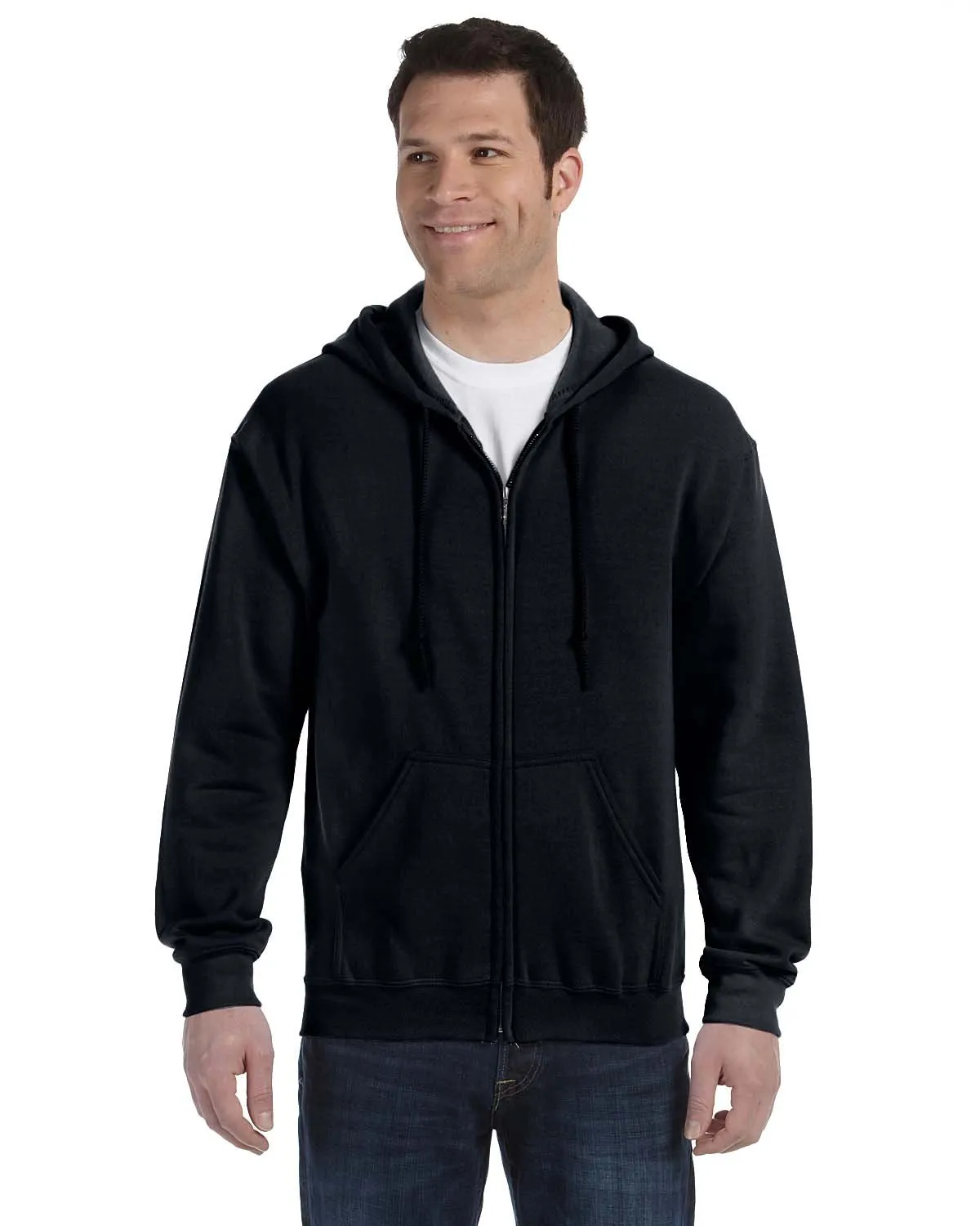 Gildan G186 Erwachsene Heavy Blend 50/50 Kapuzenpullover mit Reißverschluss