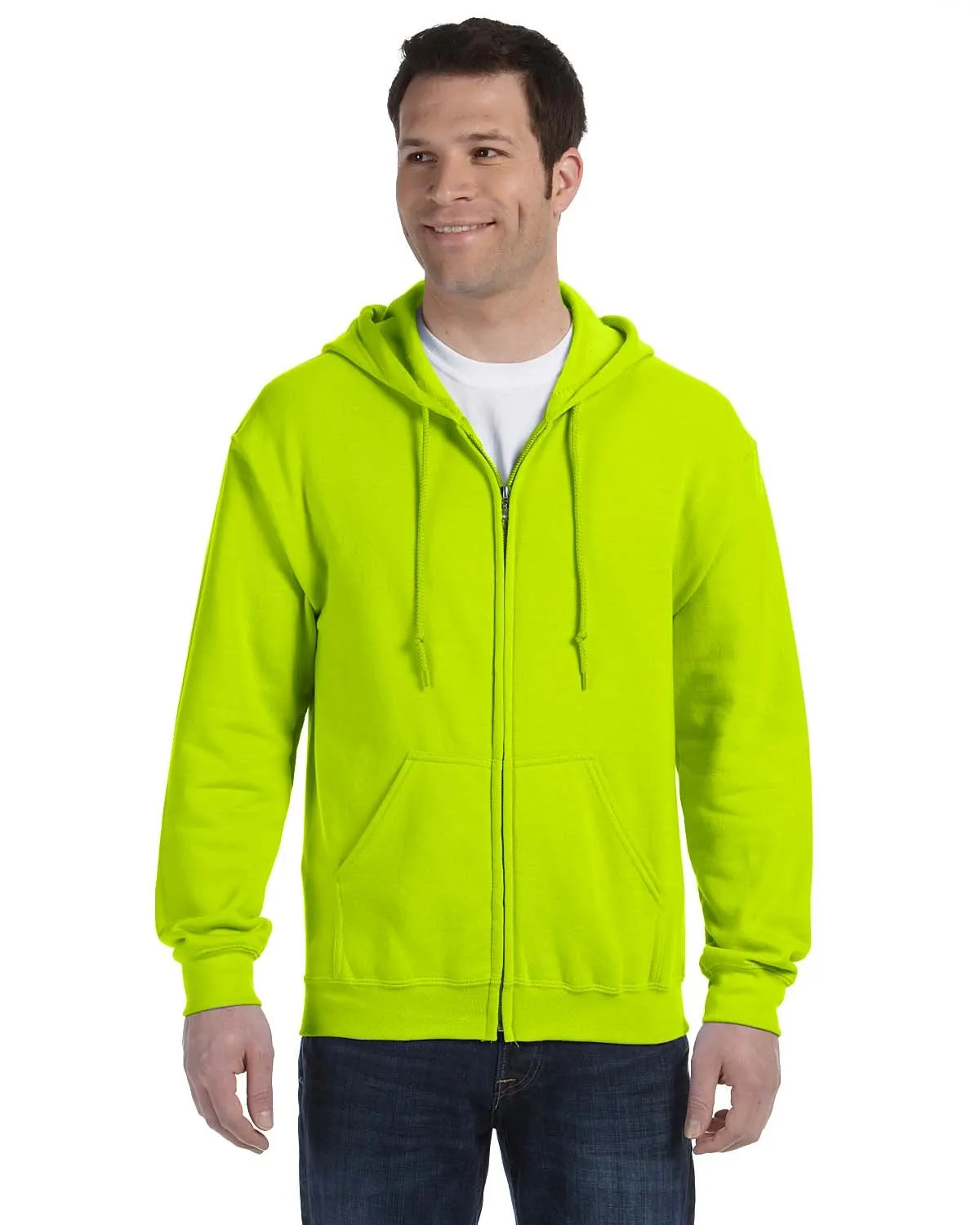 Gildan G186 Erwachsene Heavy Blend 50/50 Kapuzenpullover mit Reißverschluss