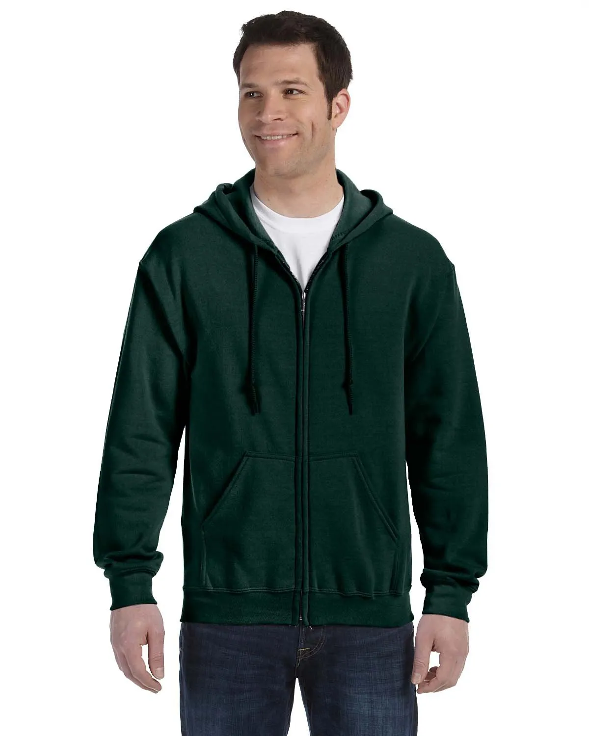 Gildan G186 Erwachsene Heavy Blend 50/50 Kapuzenpullover mit Reißverschluss