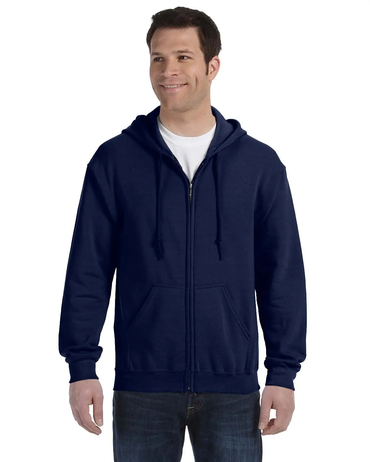 Gildan G186 Erwachsene Heavy Blend 50/50 Kapuzenpullover mit Reißverschluss