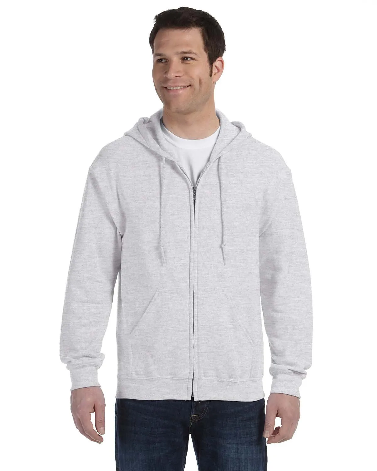 Gildan G186 Erwachsene Heavy Blend 50/50 Kapuzenpullover mit Reißverschluss