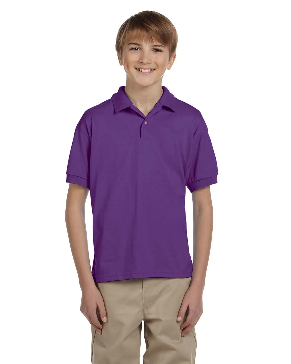 Gildan G880B Jugend 50/50 Jersey Polo