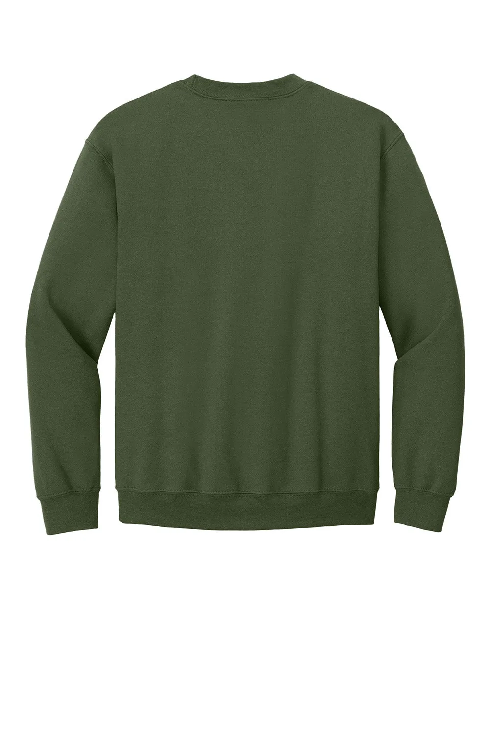 Gildan Herren Fleece Pullover mit Pillenresistenz - Militärgrün