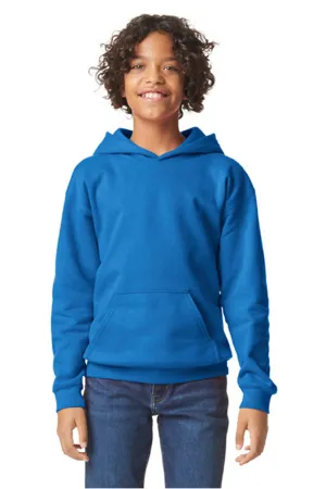 Gildan Jugend-Softstyle Kapuzenpullover Hoodie mit Kangaroo-Tasche - Königsblau